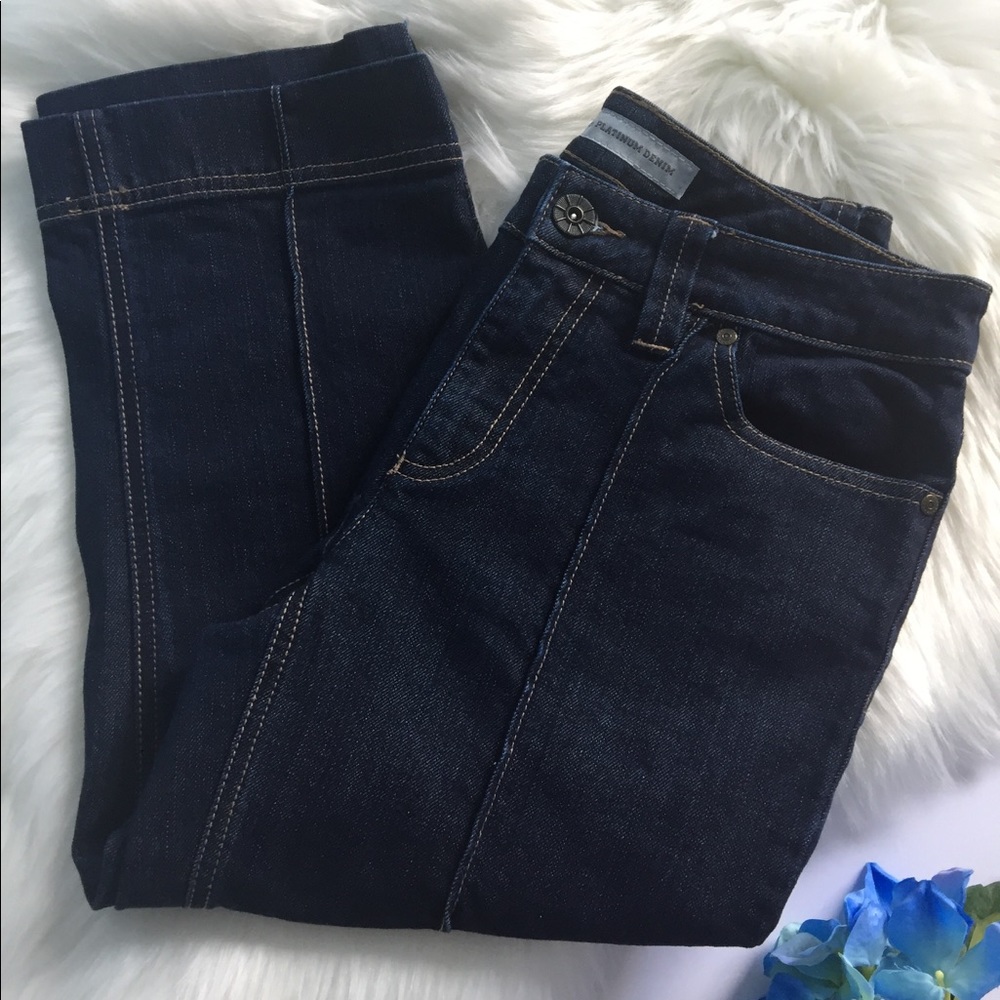 CHICO's Platinum Crop Denim - Like NEW condition!